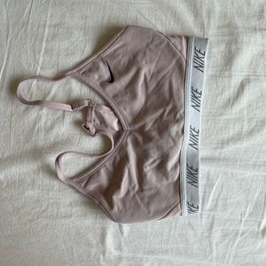 Nike pink sports bra
